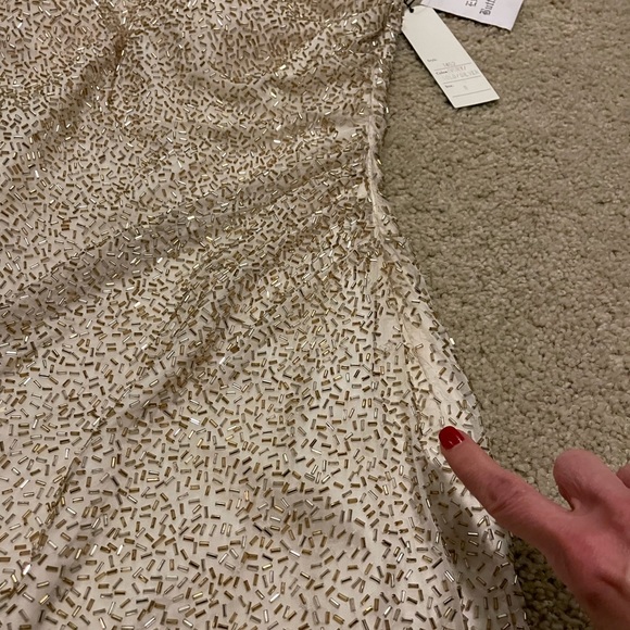 Sherry Hill Beaded Dress Size 6 - Picture 10 of 13